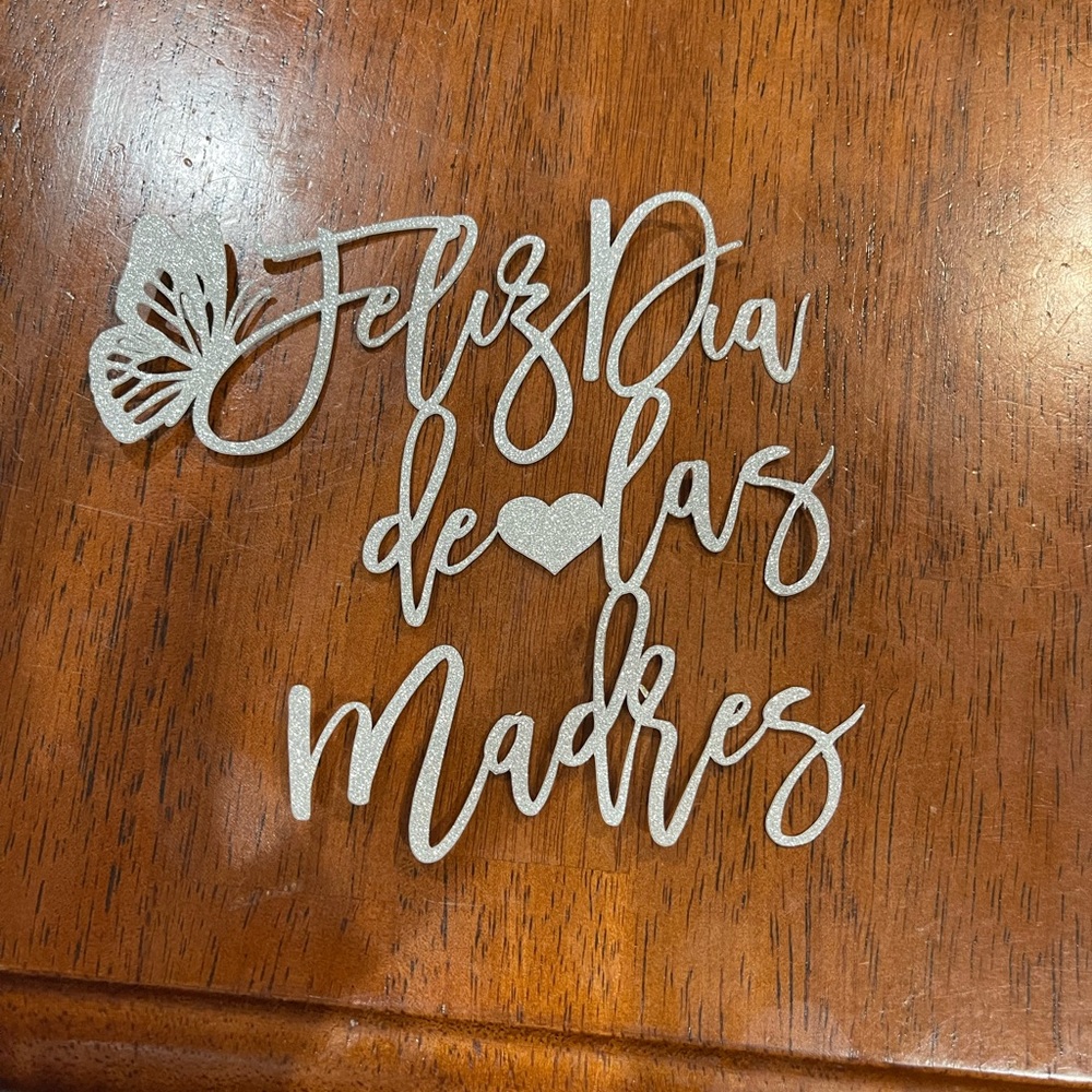 Mother's Day cake toppers